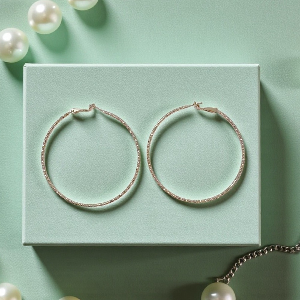 Elegant Gold Hoop Earrings